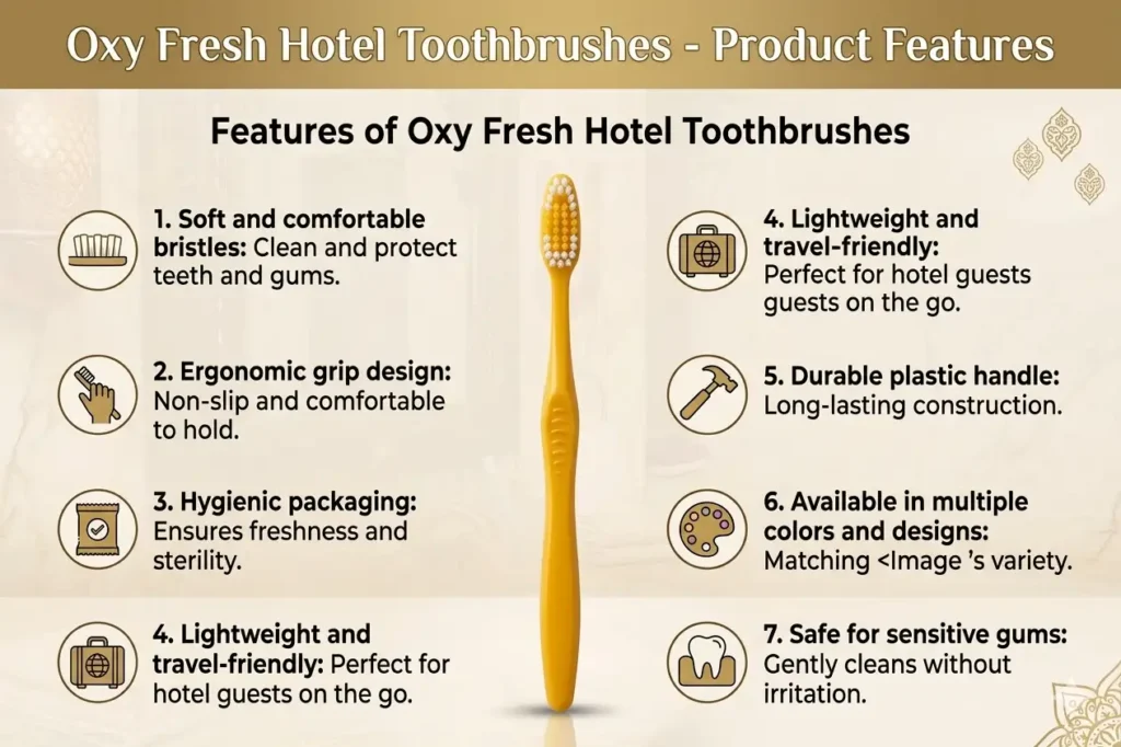Oxy Fresh hotel toothbrush supplier