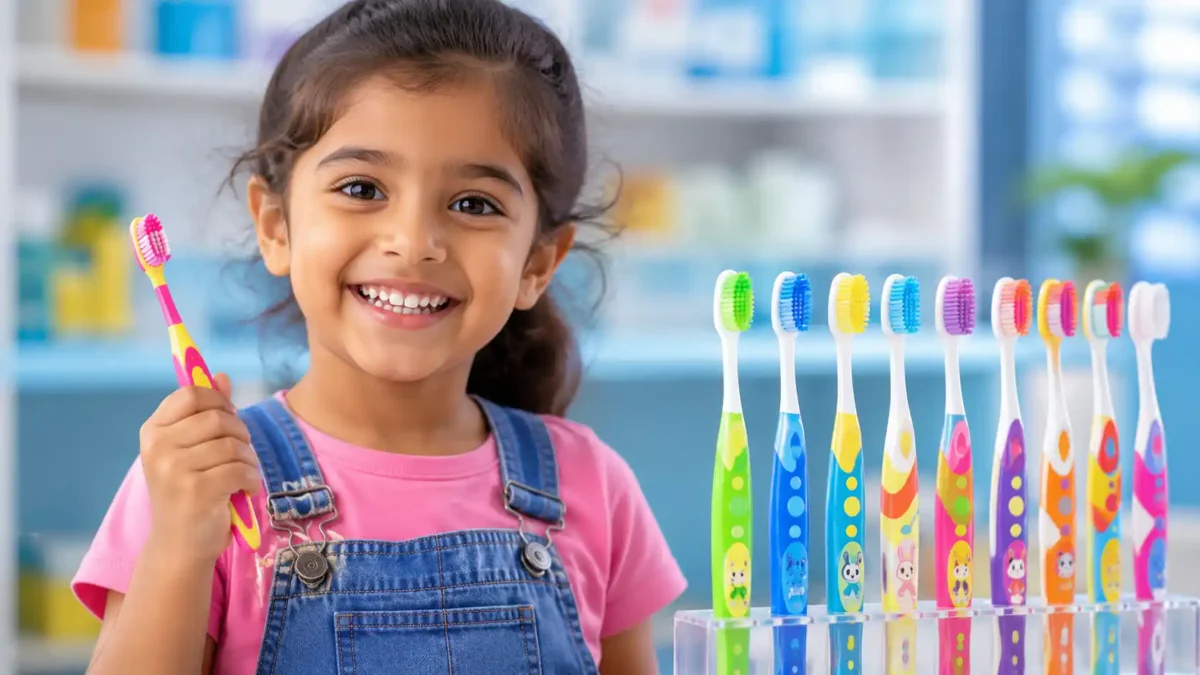 Private Label Kids Toothbrush Manufacturer